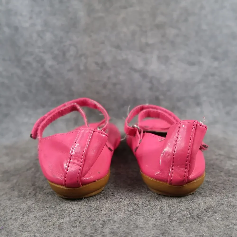 Circo Shoes Kids Toddler 10 Ballet Flats Mary Jane Strap Pink Bow Round Toe Girl